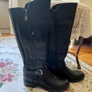 G By Guess Black Haydin Riding Boots